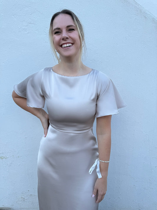 Boat Neck Dress
